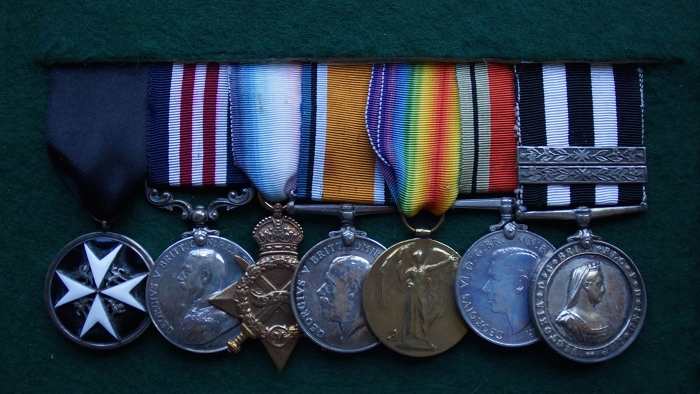 48098 Pte William E Coleman's military and St John medals