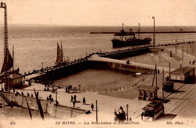 Le Harve harbour 1915